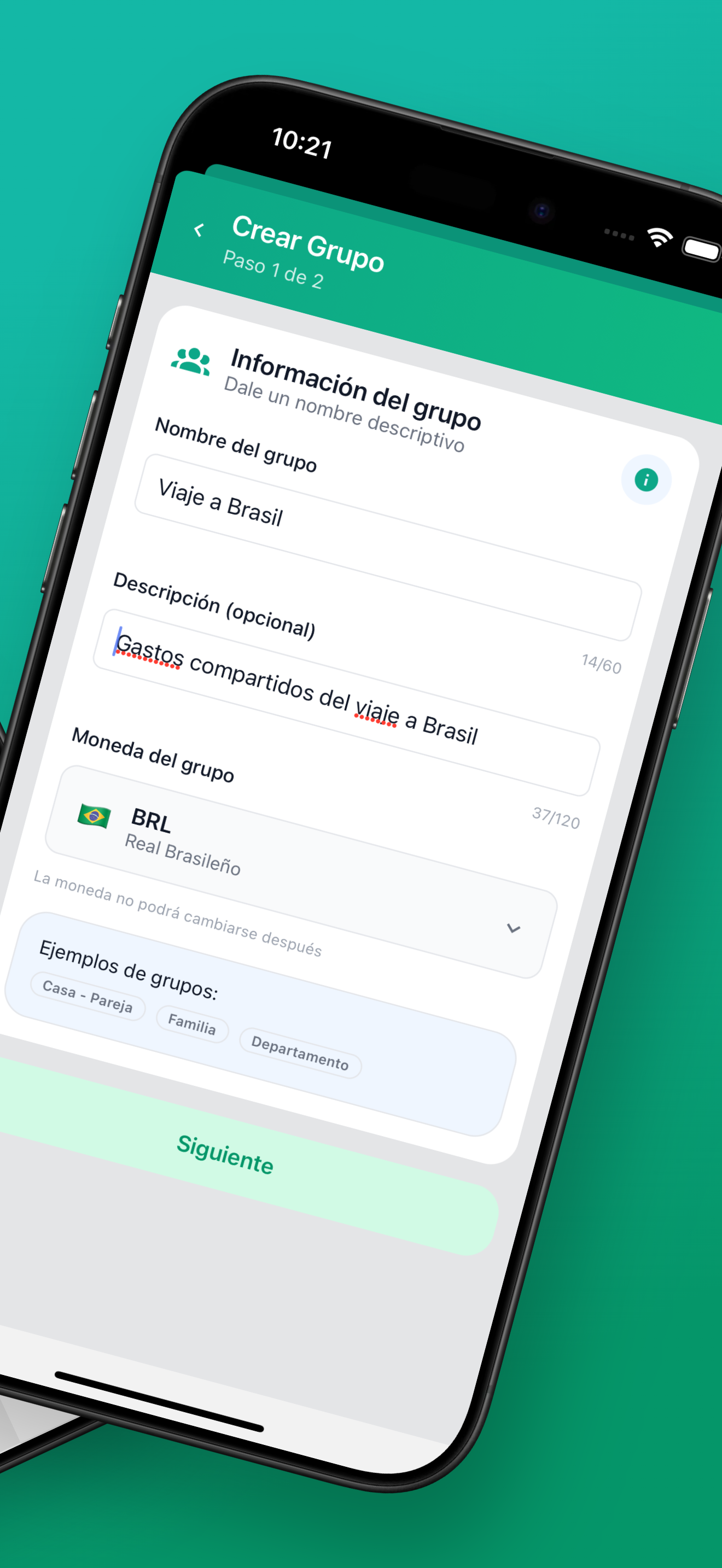 Detalles del grupo